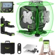 Huepar S04CG 4D 4*360° szintezőlézer