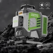 Huepar Pro ZK04CG 4D 4*360° szintezőlézer