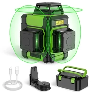 Huepar HM03CG 3D 3*360° szintezőlézer