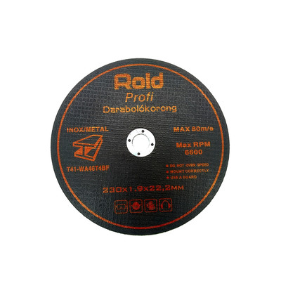 Roid Profi 230*1,9mm fémvágó korong Roid Profi 230*1,9mm fémvágó korong