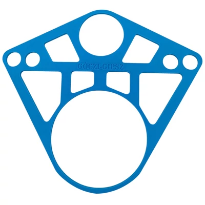 Geberit lyukfúró sablon