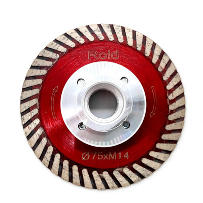 Roid 75 x 1,4mm I-turbo M14 gyémánt vágókorong Roid 75 x 1,4mm I-turbo M14 gyémánt vágókorong