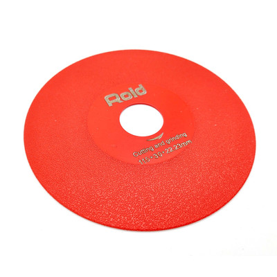 Roid 115mm széles szegmenses gyémánt üvegvágó korong Roid 115mm széles szegmenses gyémánt üvegvágó korong
