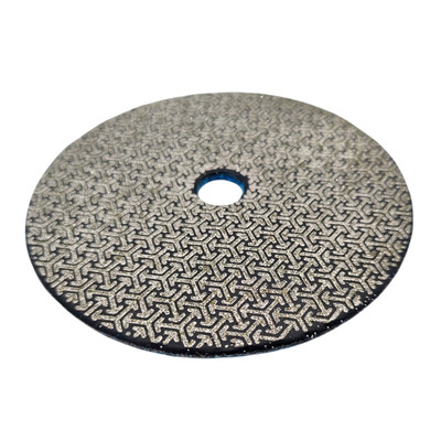Roid tépőzáras galvanizált gyémánt csiszolókorong, 100mm, P50