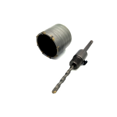 Vídiás koronafúró, 65mm, SDS-Plus adapterrel