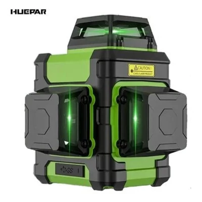 Huepar HM03CG 3D 3*360° szintezőlézer