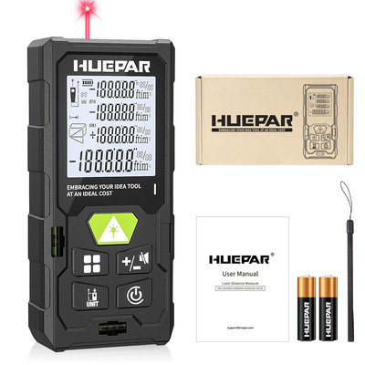 Huepar DM-LM50 lézeres távolságmérő, 50m