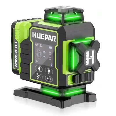 Huepar W04CG 4D 4*360° szintezőlézer