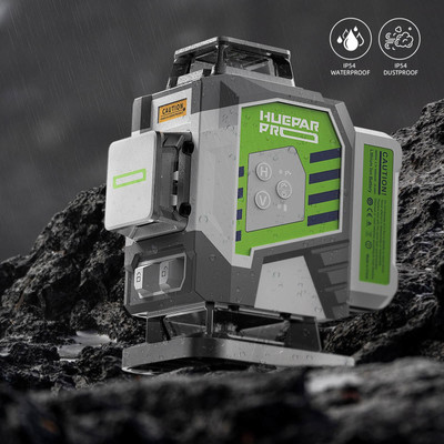 Huepar Pro ZK04CG 4D 4*360° szintezőlézer