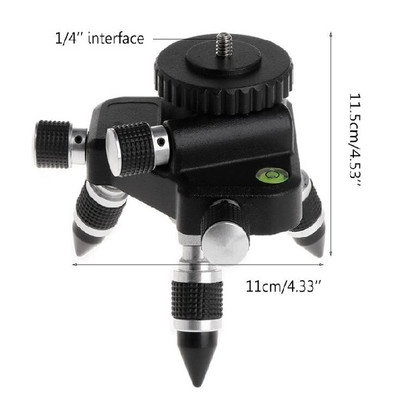 Finomállítós mini állvány, 1/4"