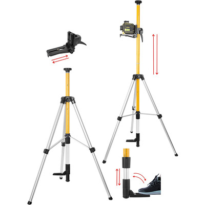 TriPro TPT-03 teleszkópos állvány, 3,6m