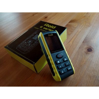 Roid E100 lézeres távolságmérő + digitális szögmérő