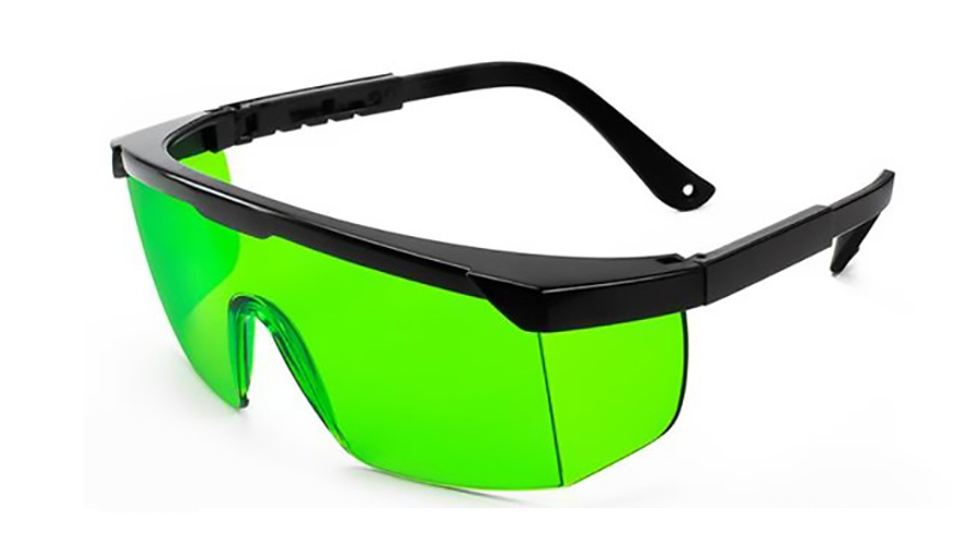 Zöld színű lézer szemüveg